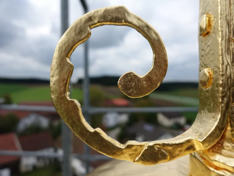 Detailarbeiten bei Restaurierung